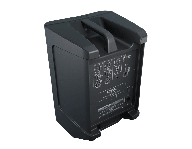QSC CB10. Altavoz Activo Portátil con Batería 2 Vías 10" + 1" 440W Bluetooth