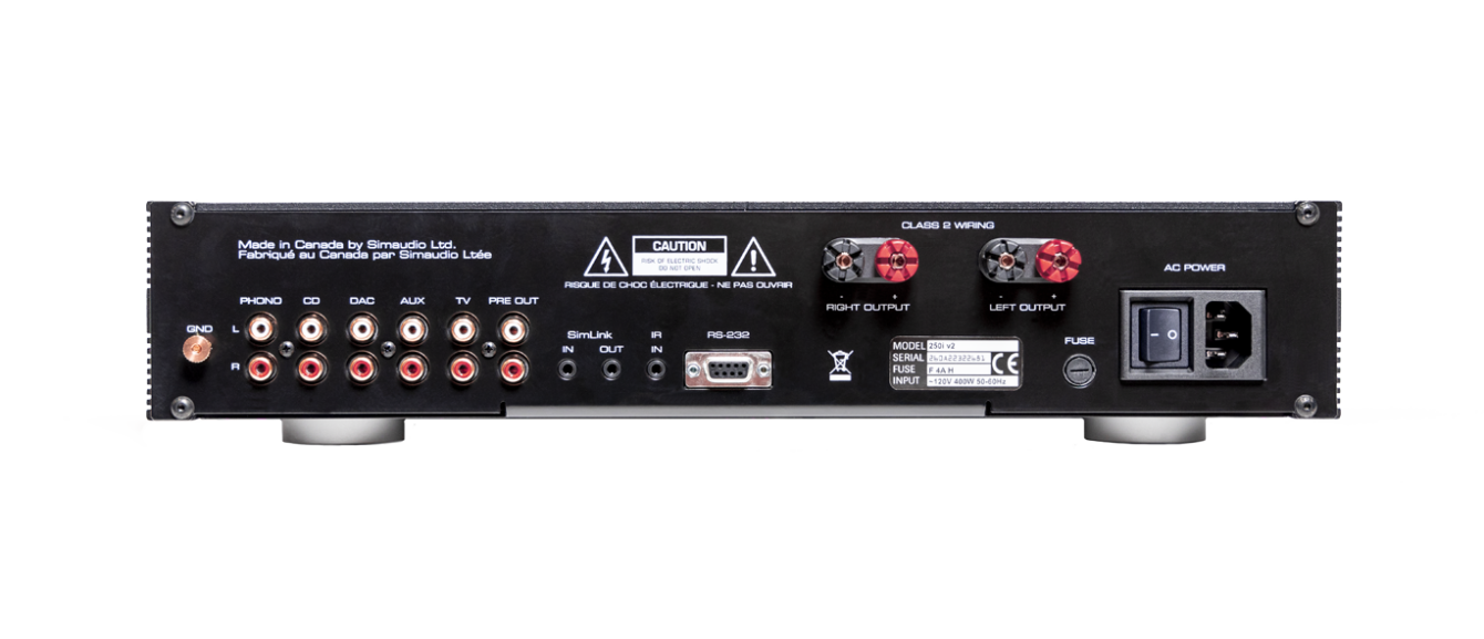 Moon 250i. Amplificador integrado 50 Watts x 2