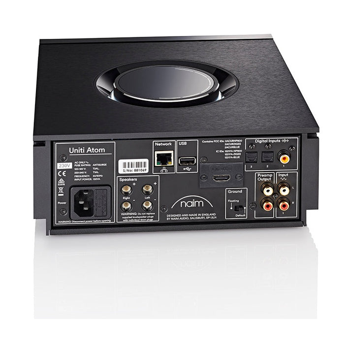 Naim Uniti Atom. Amplificador Integrado con Streamer, 40 Watts x 2 / 6 ...