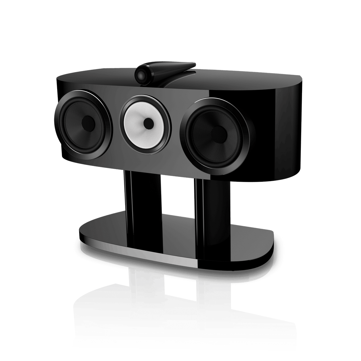Bowers & Wilkins HTM81 D5. Bocina Central de Referencia 3 Vías con Tweeter Diamond Dome, Midrange Continuum FST 6" y Doble Woofer Aerofoil 8"