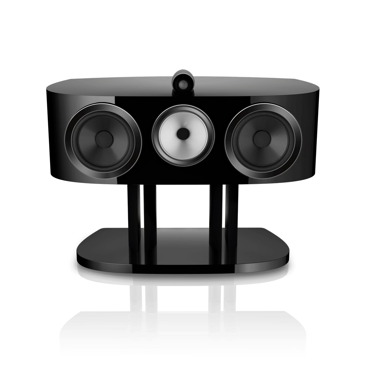 Bowers & Wilkins HTM81 D5. Bocina Central de Referencia 3 Vías con Tweeter Diamond Dome, Midrange Continuum FST 6" y Doble Woofer Aerofoil 8"
