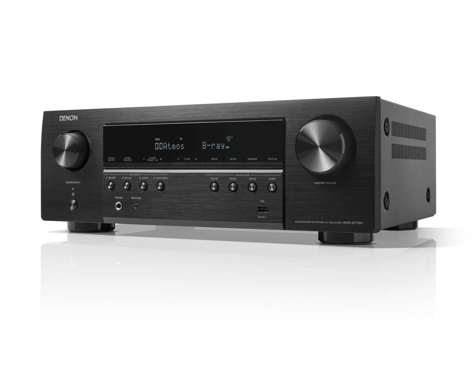 Denon AVR-S770H. Receptor 7.2 Canales 75W x 7