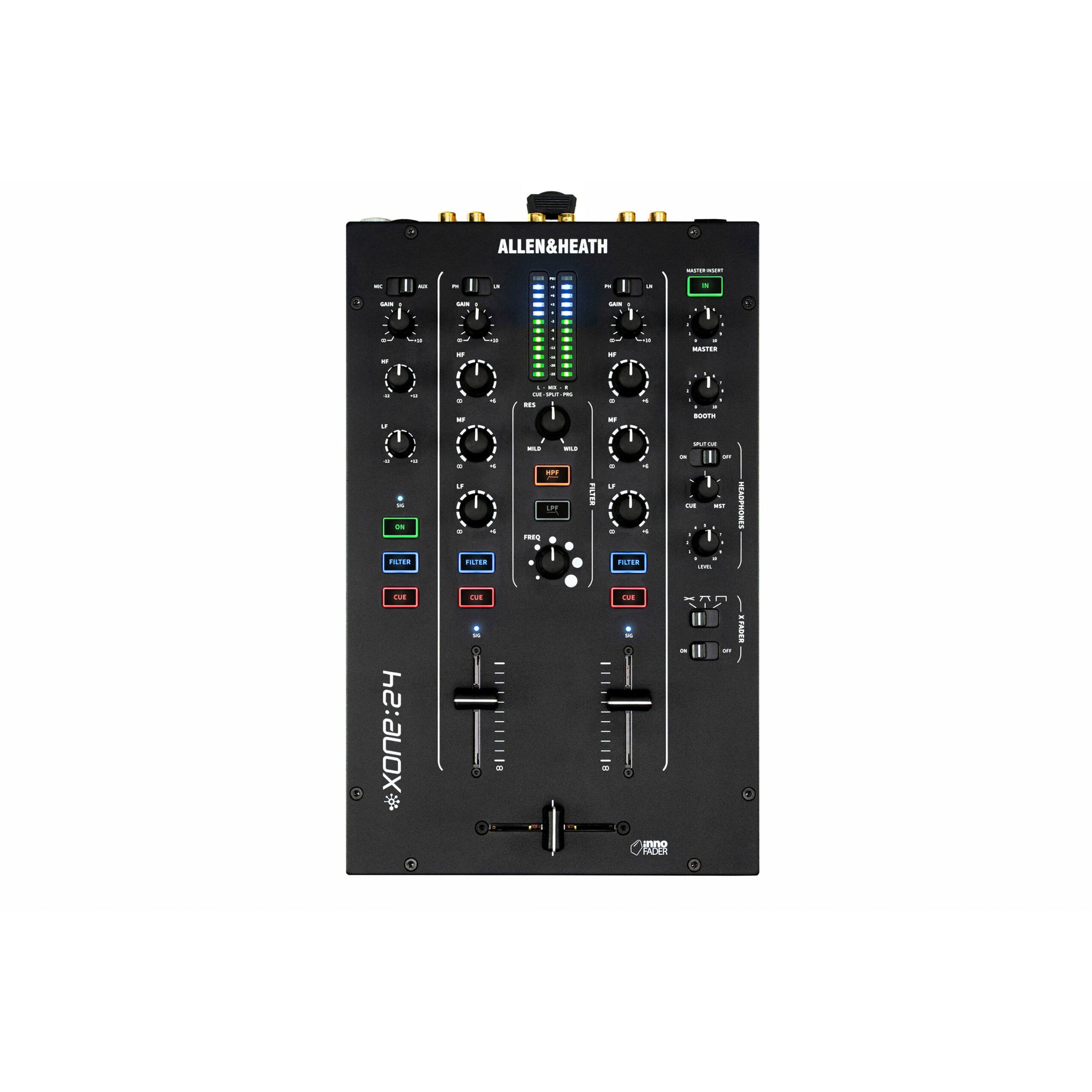 Allen & Heath Xone:24. Mezcladora 2+1 Canales con Phono y Filtros VCF