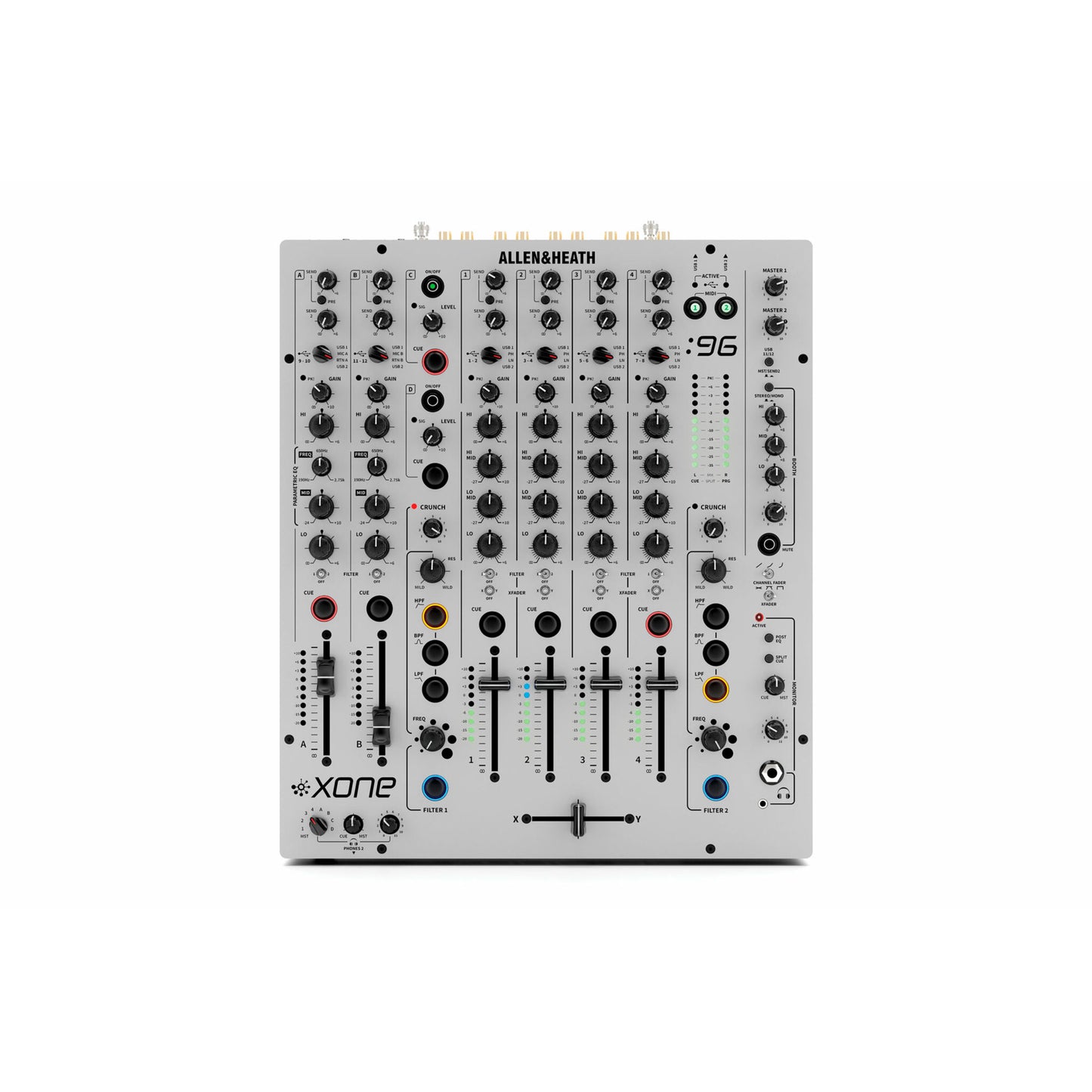 Allen & Heath Xone:96. Mezcladora 6 Canales con USB 24-bit / 96kHz
