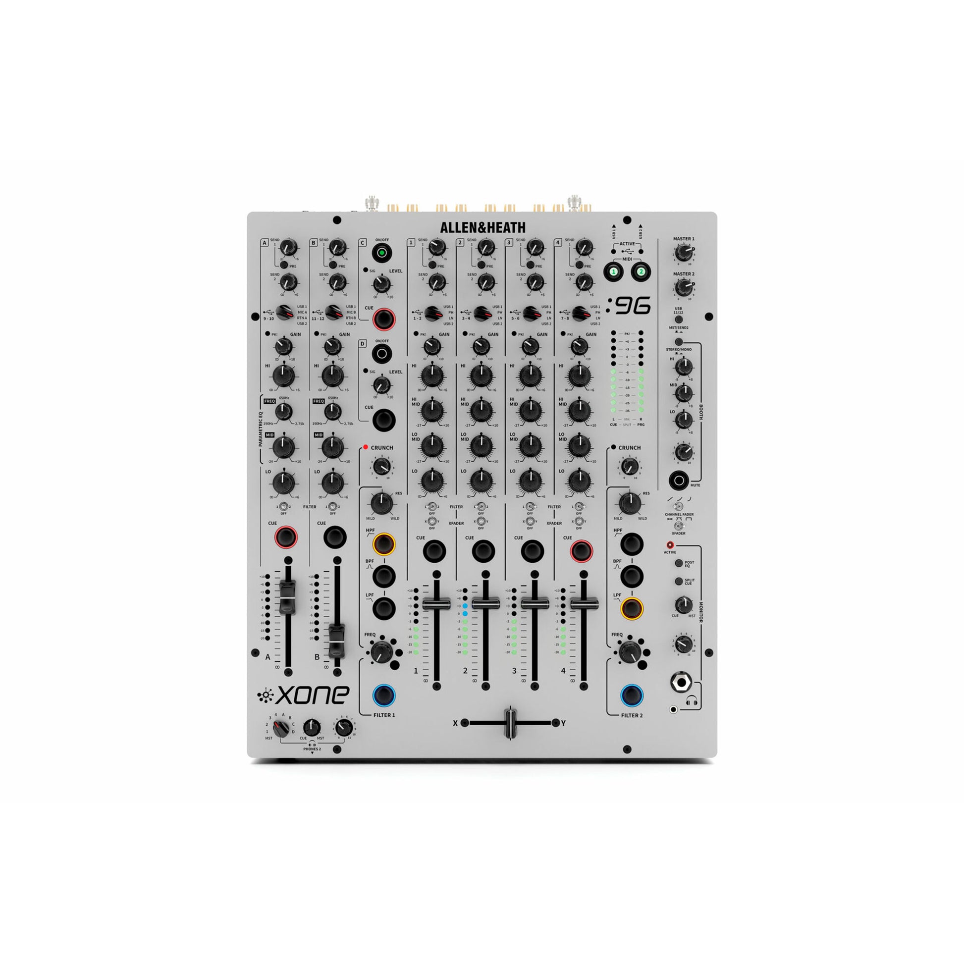 Allen & Heath Xone:96. Mezcladora 6 Canales con USB 24-bit / 96kHz