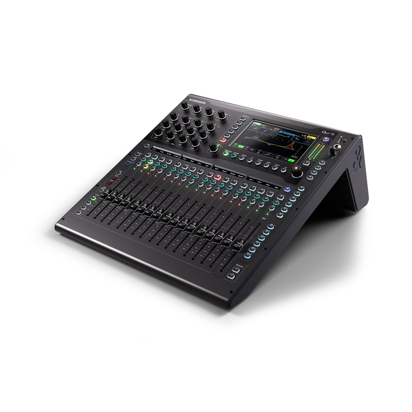 Allen & Heath Qu-5. Mezcladora Digital Compacta 17 Faders con USB Multitrack