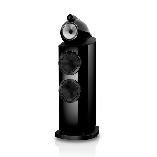 Bowers & Wilkins 802 D5. Bocina de Torre de Referencia 3 Vías con Turbine Head, Tweeter Diamond Dome, Midrange Continuum FST 6" y Doble Woofer Aerofoil 8". Par