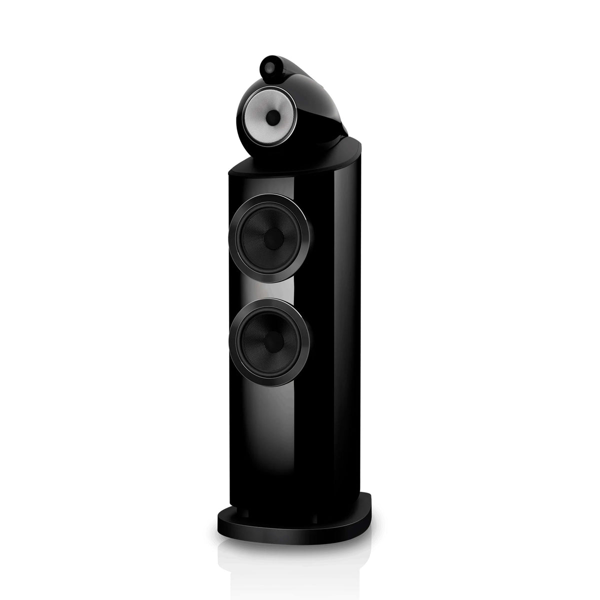 Bowers & Wilkins 803 D5. Bocina de Torre de Referencia 3 Vías con Turbine Head, Tweeter Diamond Dome, Midrange Continuum FST y Doble Woofer Aerofoil 7". Par