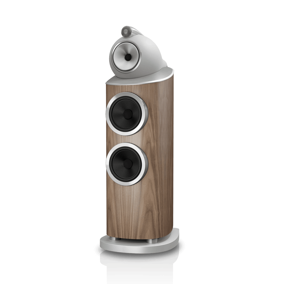 Bowers & Wilkins 802 D5. Bocina de Torre de Referencia 3 Vías con Turbine Head, Tweeter Diamond Dome, Midrange Continuum FST 6" y Doble Woofer Aerofoil 8". Par