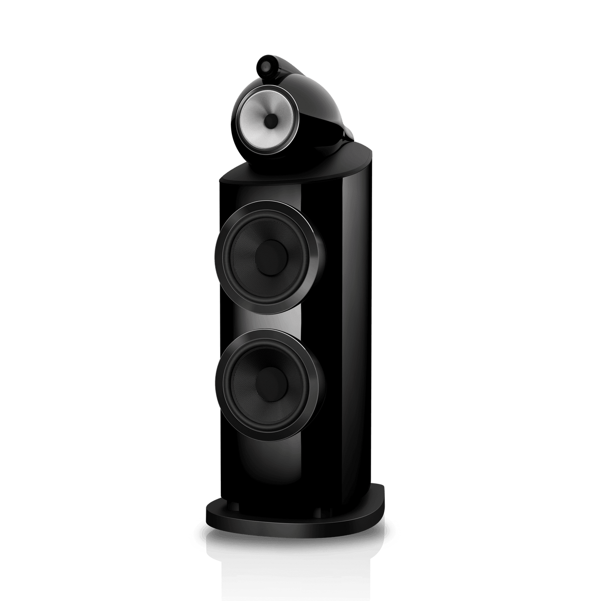 Bowers & Wilkins 801 D5. Bocina de Torre Flagship de Referencia 3 Vías con Turbine Head, Tweeter Diamond Dome, Midrange Continuum FST 6" y Doble Woofer Aerofoil 10". Par