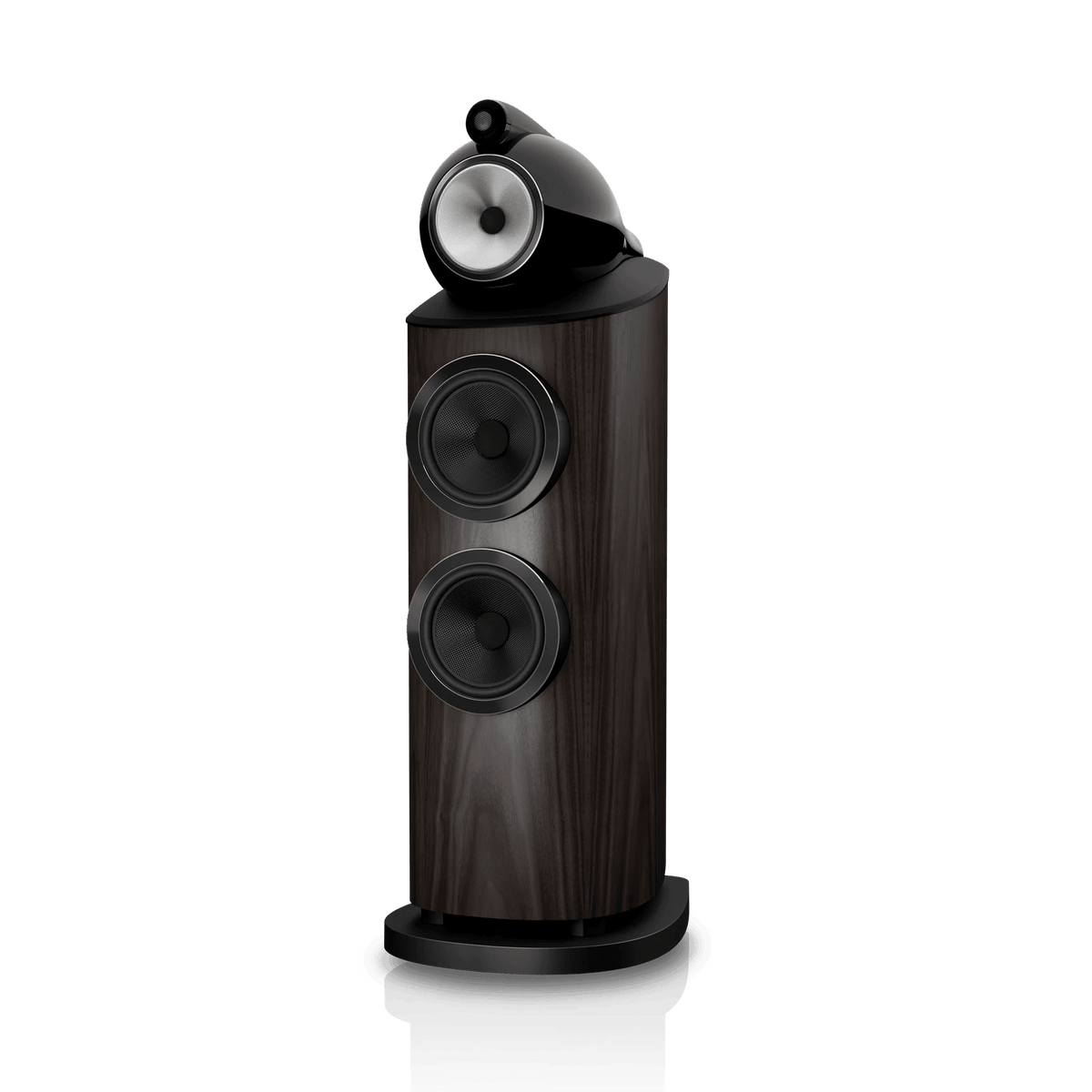 Bowers & Wilkins 802 D5. Bocina de Torre de Referencia 3 Vías con Turbine Head, Tweeter Diamond Dome, Midrange Continuum FST 6" y Doble Woofer Aerofoil 8". Par
