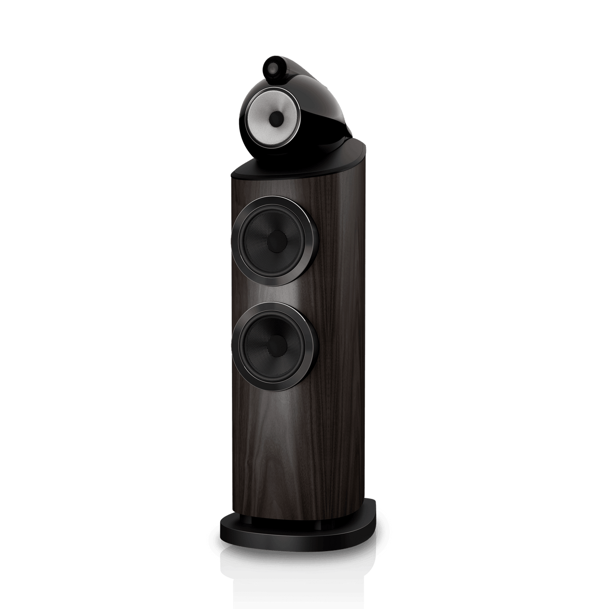 Bowers & Wilkins 803 D5. Bocina de Torre de Referencia 3 Vías con Turbine Head, Tweeter Diamond Dome, Midrange Continuum FST y Doble Woofer Aerofoil 7". Par