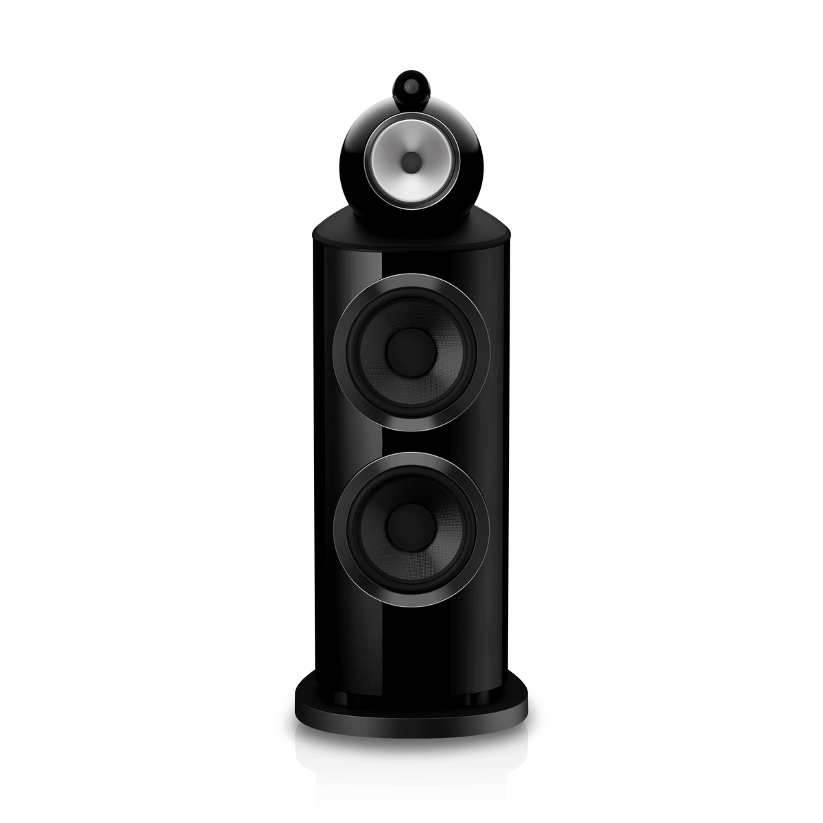 Bowers & Wilkins 801 D5. Bocina de Torre Flagship de Referencia 3 Vías con Turbine Head, Tweeter Diamond Dome, Midrange Continuum FST 6" y Doble Woofer Aerofoil 10". Par