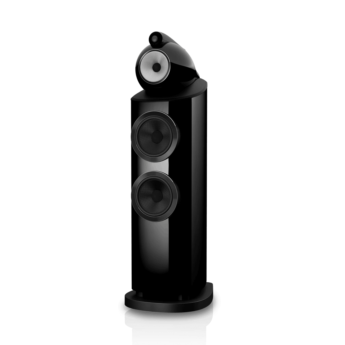 Bowers & Wilkins 803 D5. Bocina de Torre de Referencia 3 Vías con Turbine Head, Tweeter Diamond Dome, Midrange Continuum FST y Doble Woofer Aerofoil 7". Par
