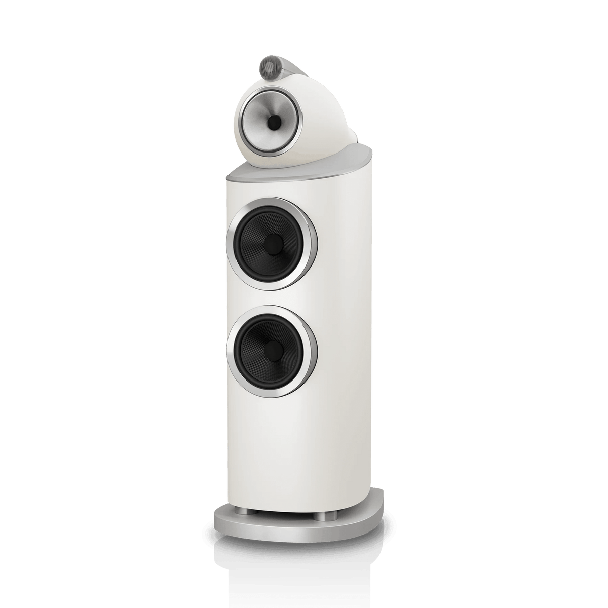 Bowers & Wilkins 802 D5. Bocina de Torre de Referencia 3 Vías con Turbine Head, Tweeter Diamond Dome, Midrange Continuum FST 6" y Doble Woofer Aerofoil 8". Par