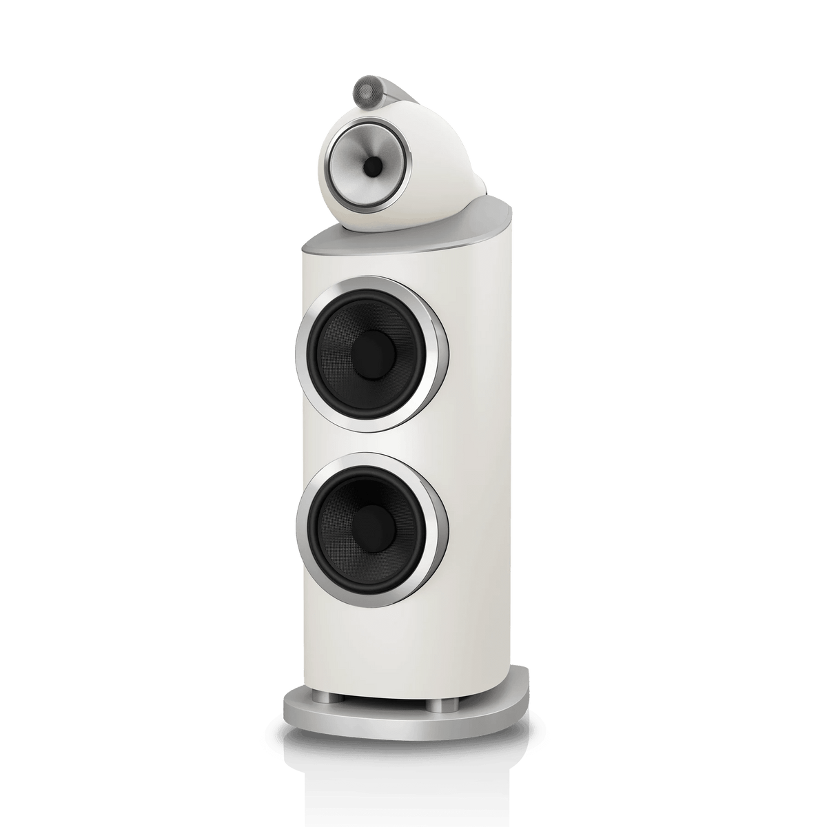 Bowers & Wilkins 801 D5. Bocina de Torre Flagship de Referencia 3 Vías con Turbine Head, Tweeter Diamond Dome, Midrange Continuum FST 6" y Doble Woofer Aerofoil 10". Par
