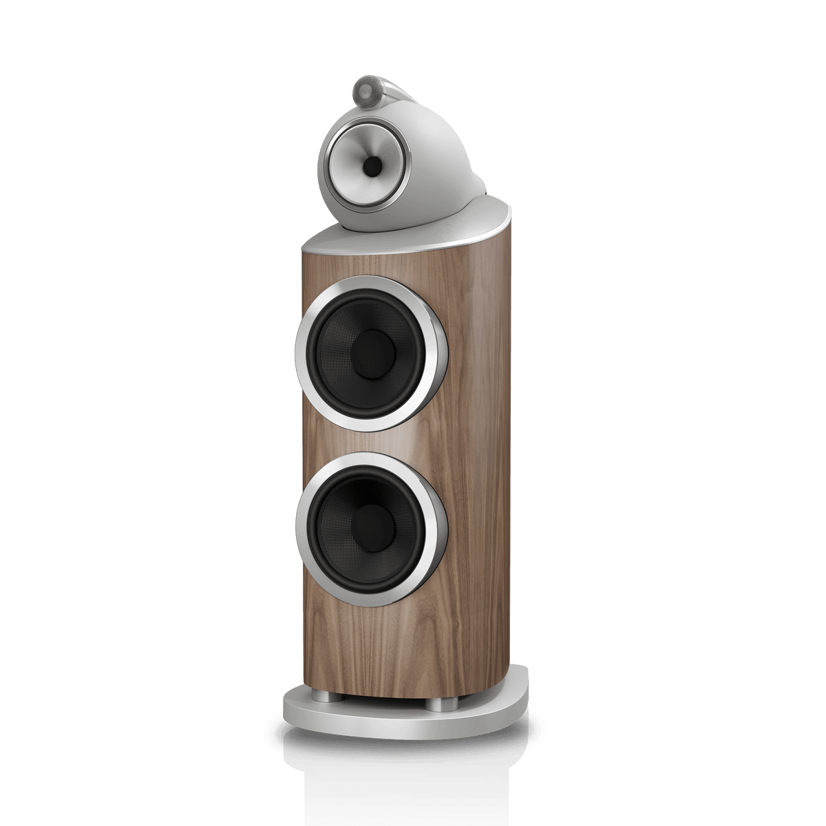 Bowers & Wilkins 801 D5. Bocina de Torre Flagship de Referencia 3 Vías con Turbine Head, Tweeter Diamond Dome, Midrange Continuum FST 6" y Doble Woofer Aerofoil 10". Par