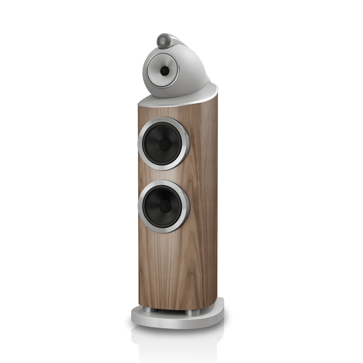 Bowers & Wilkins 803 D5. Bocina de Torre de Referencia 3 Vías con Turbine Head, Tweeter Diamond Dome, Midrange Continuum FST y Doble Woofer Aerofoil 7". Par