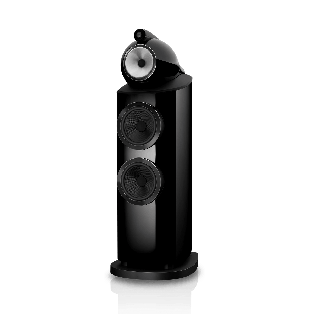 Bowers & Wilkins 802 D5. Bocina de Torre de Referencia 3 Vías con Turbine Head, Tweeter Diamond Dome, Midrange Continuum FST 6" y Doble Woofer Aerofoil 8". Par