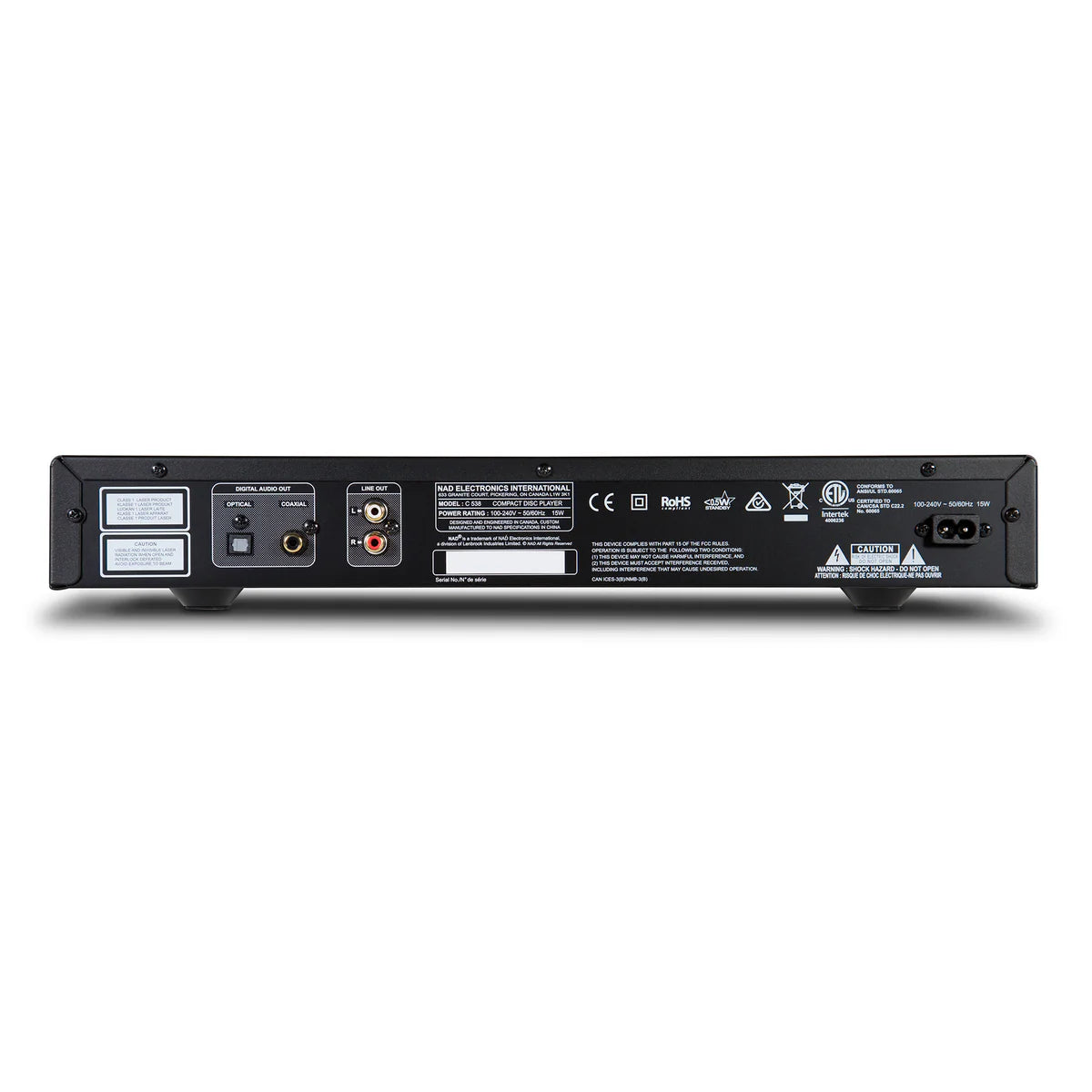 NAD C538. Reproductor de CD's
