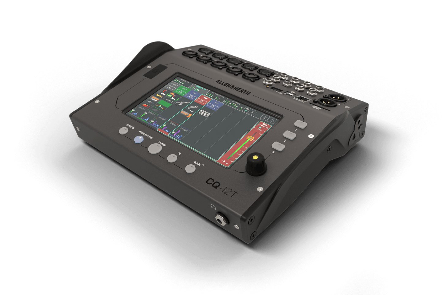 Allen & Heath CQ-12T. Mezcladora Digital Portátil 12 Entradas con Efectos y Streaming USB
