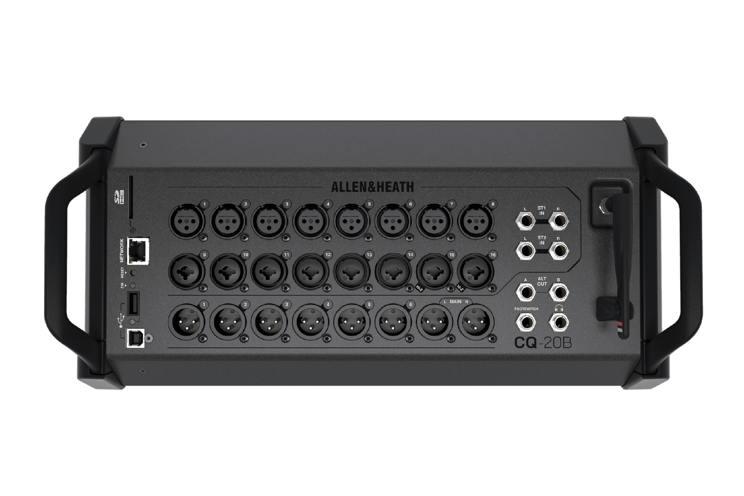 Allen & Heath CQ-20B. Mezcladora Digital Rackmount 20 Entradas / 8 Salidas con Wi-Fi y USB Multitrack