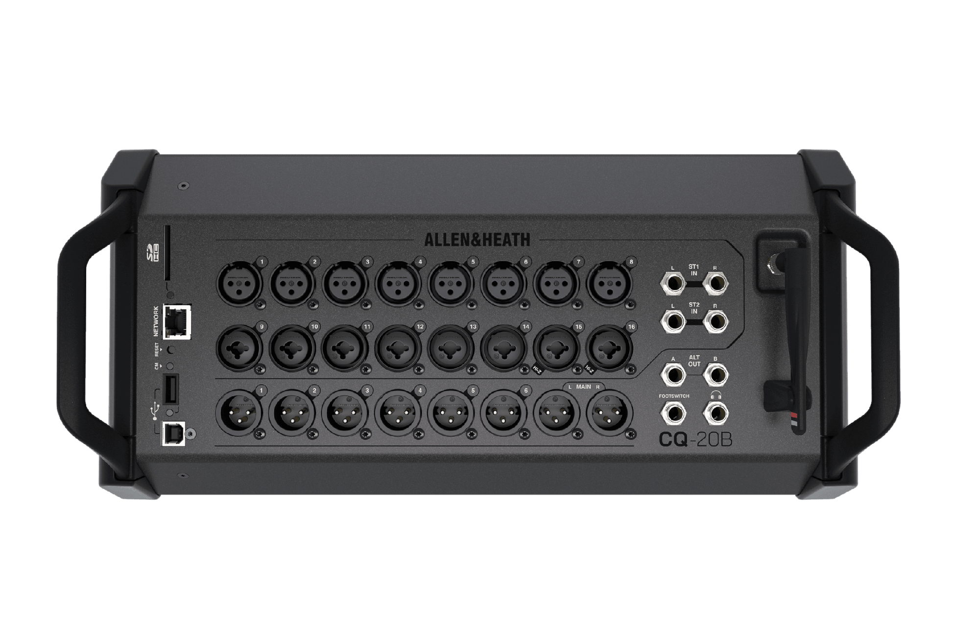 Allen & Heath CQ-20B. Mezcladora Digital Rackmount 20 Entradas / 8 Salidas con Wi-Fi y USB Multitrack