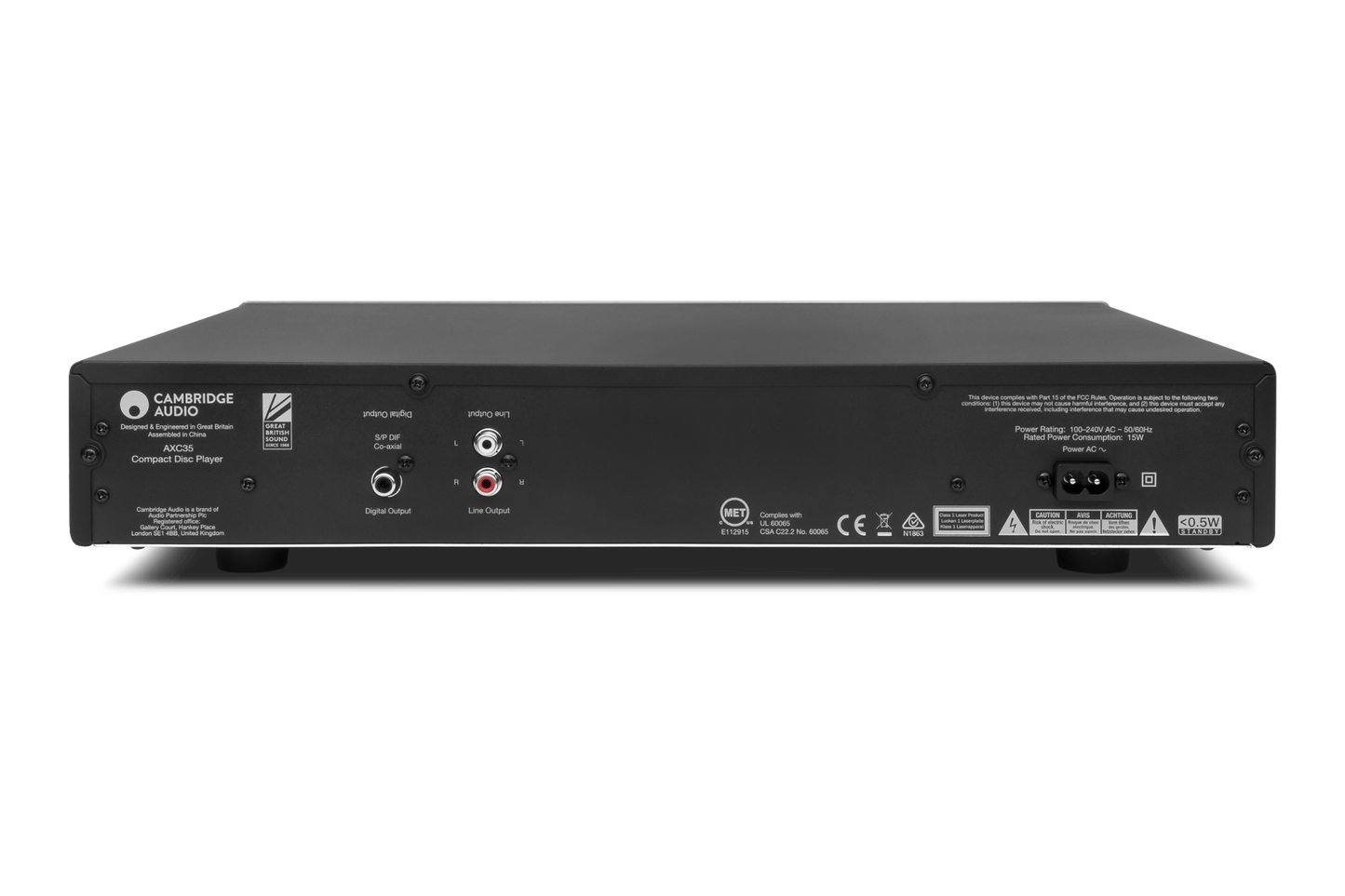 Cambridge Audio AXC35. Reproductor de CD's