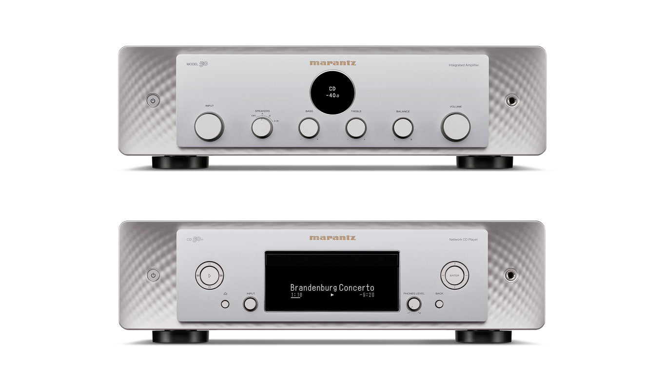 Marantz Model 50 + CD50n. Paquete de Amplificador con Reproductor de CD's