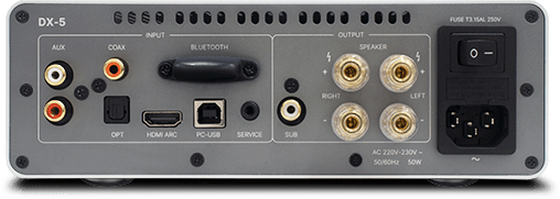 Rotel DX-5. Amplificador Integrado Compacto 2x25W con HDMI ARC