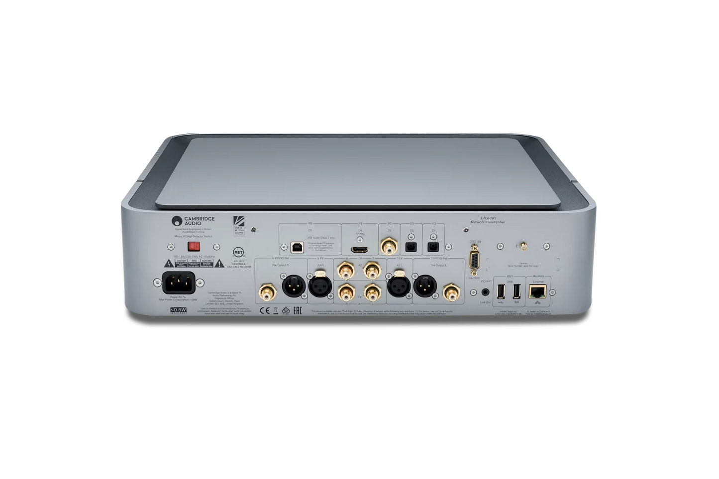 Cambridge Audio Edge NQ. Preamplificador Estereo con Streamer