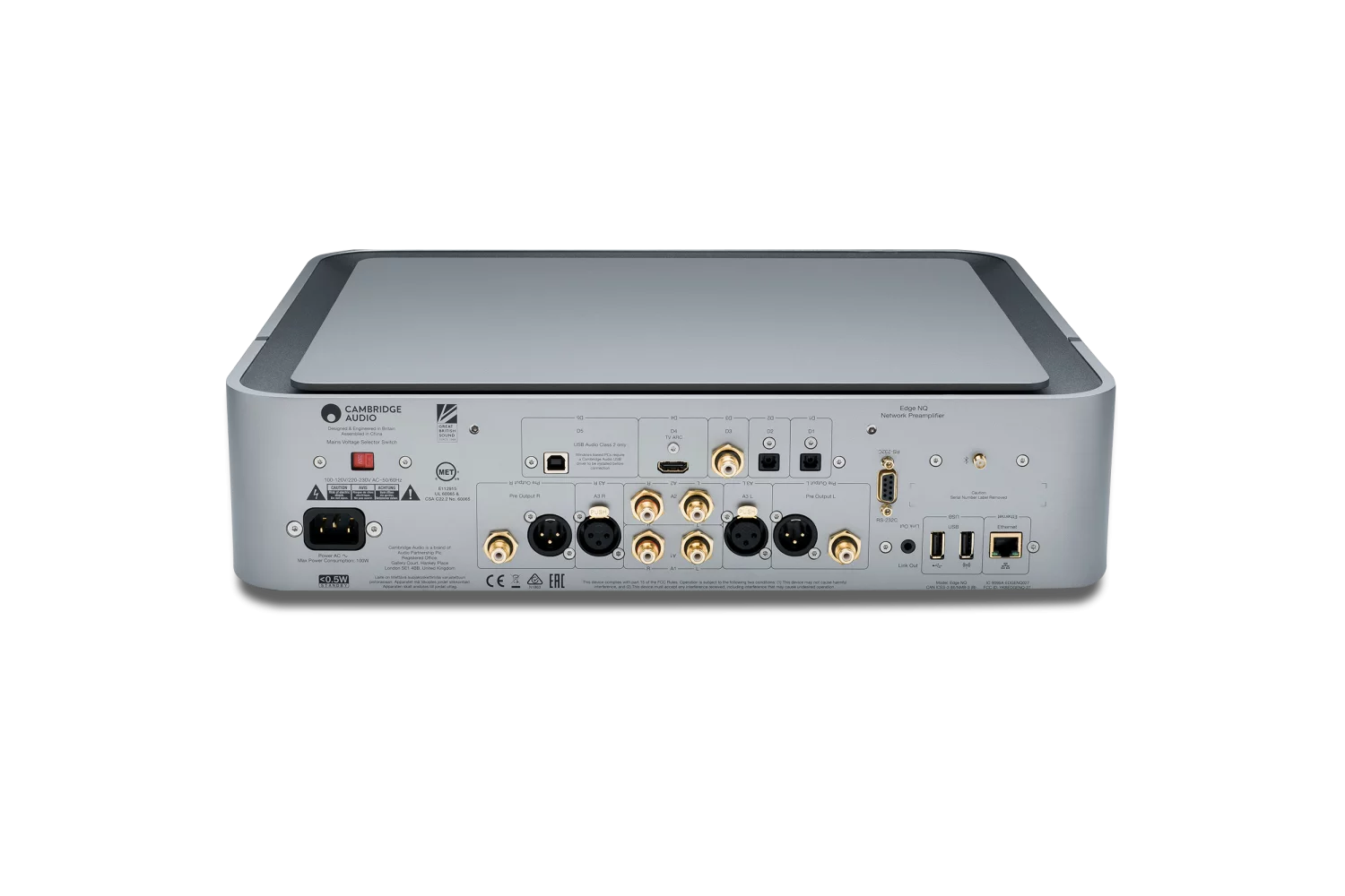 Cambridge Audio Edge NQ. Preamplificador Estereo con Streamer