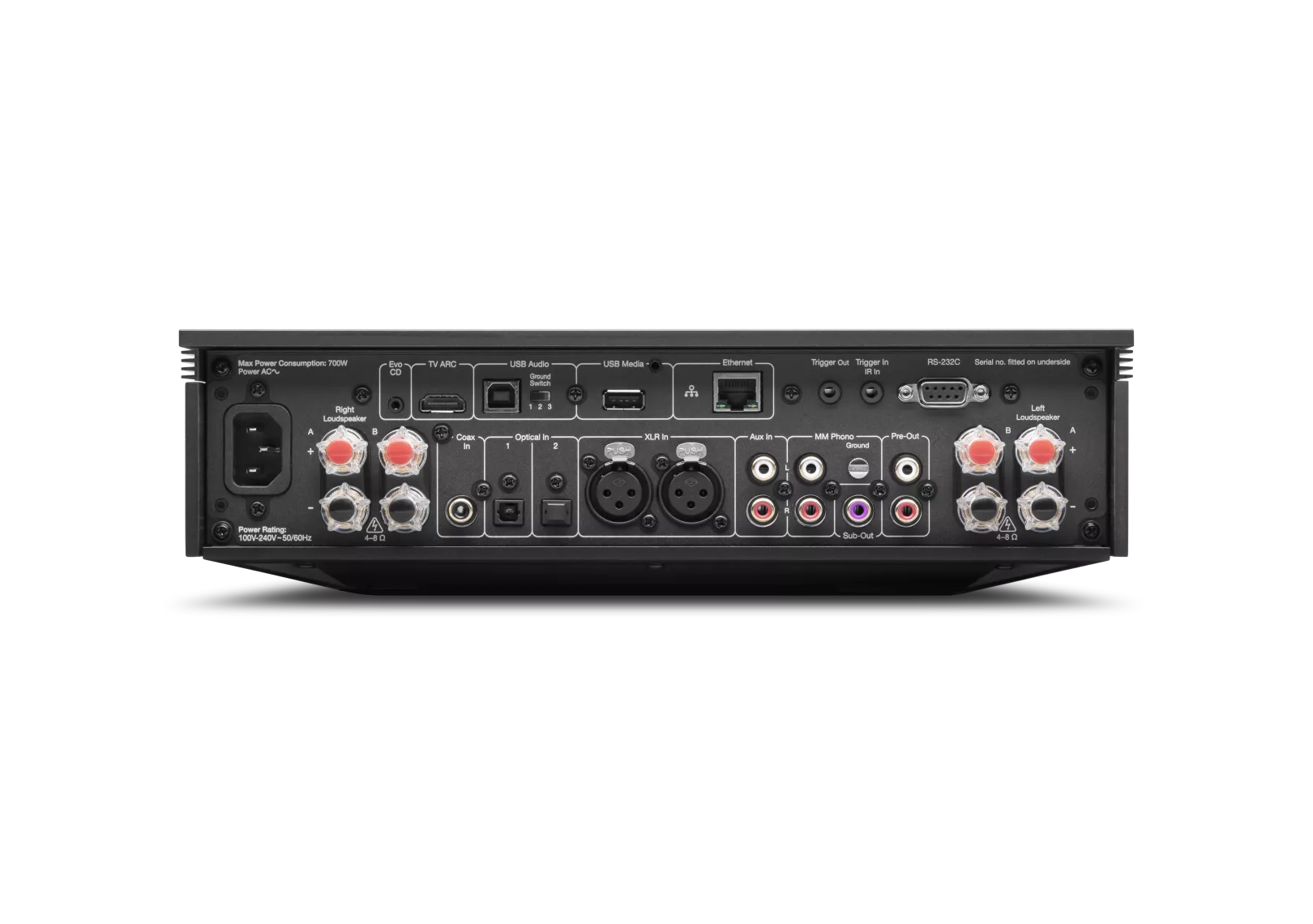 Cambridge Audio EVO 150 SE. Amplificador con Streaming 150 Watts x 2