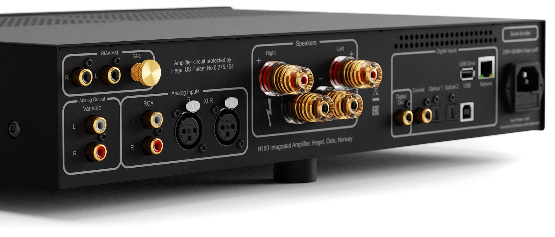Hegel H150. Amplificador Integrado con Streaming 75 Watts x 2