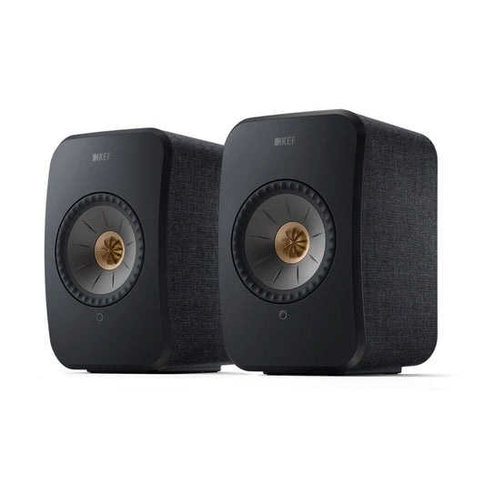 KEF LSX II. Altavoz de Estanteria HiFi Inalámbrico. Par