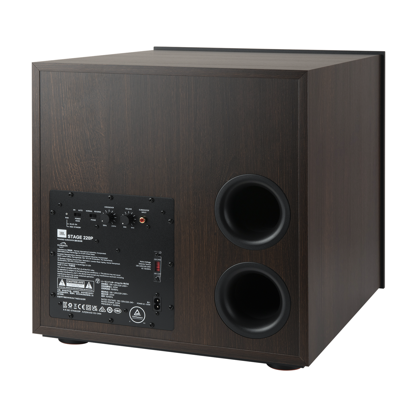 JBL Stage 220P. Subwoofer 12" 500 Watts