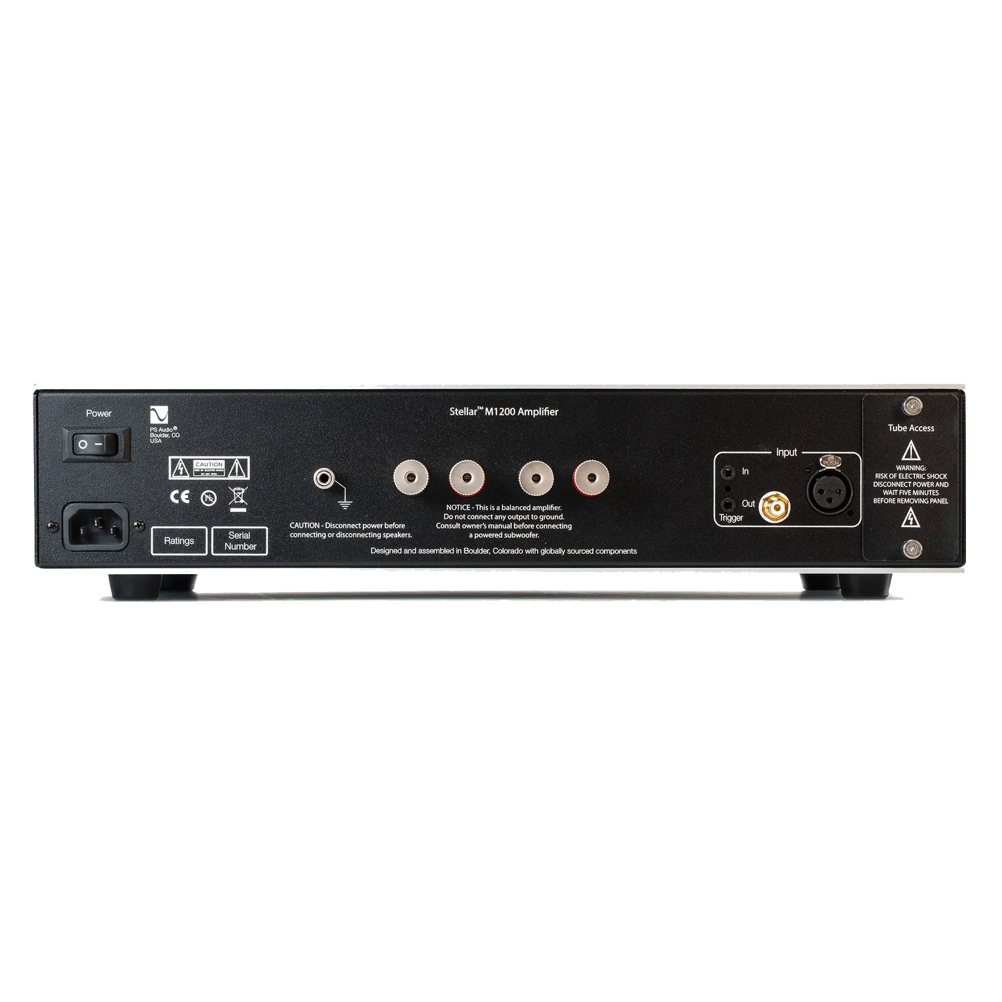 PS Audio M1200 Amplifier. Amplificador Mono 600 Watts x 1. Par