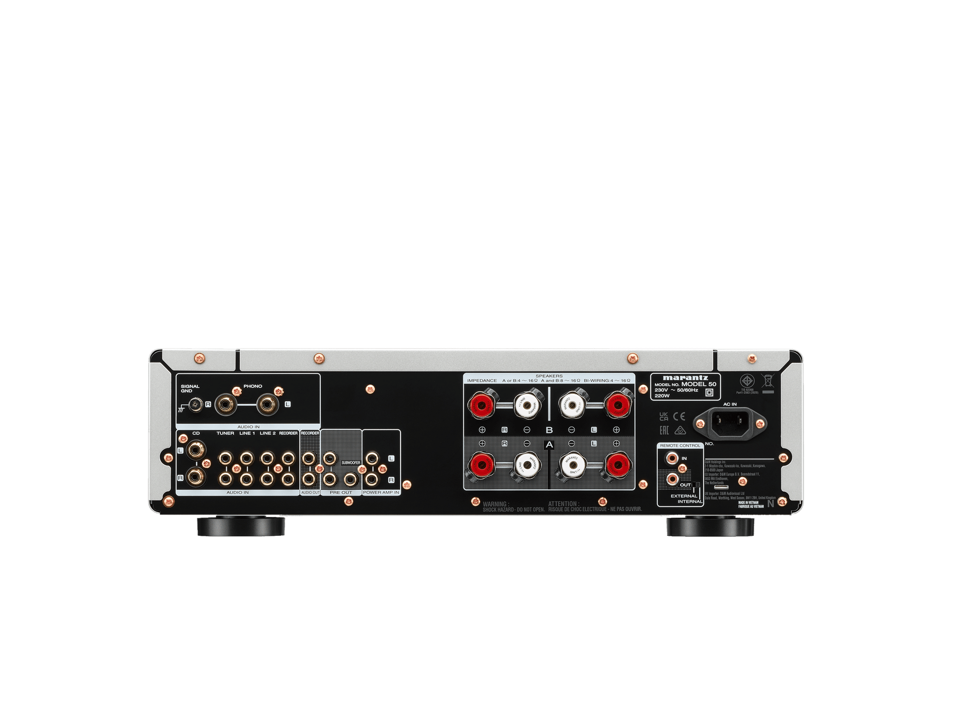 Marantz Model 50. Amplificador Integrado 70 Watts x 2