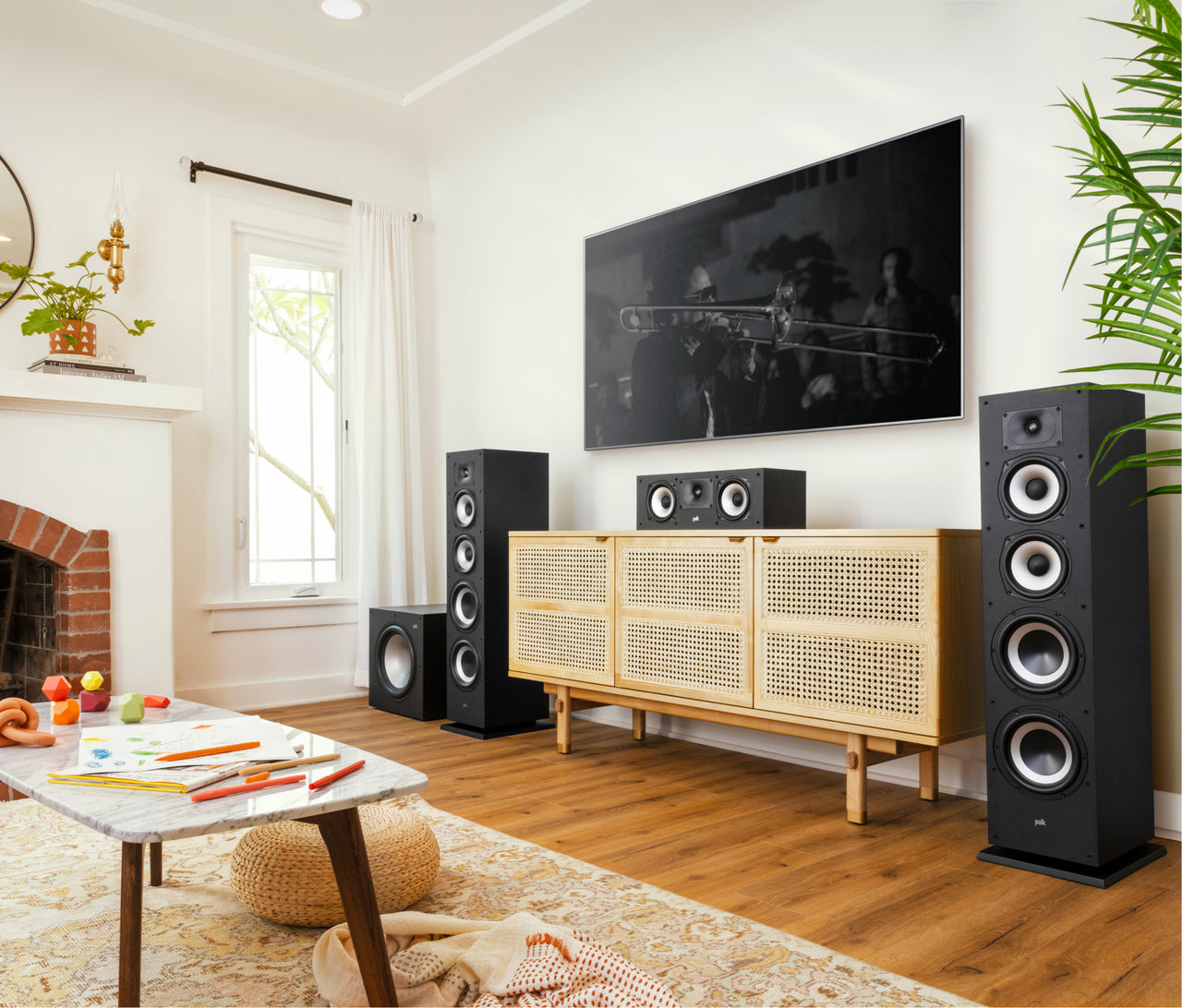 Polk Audio Monitor XT30. Altavoz Central 2 Vias