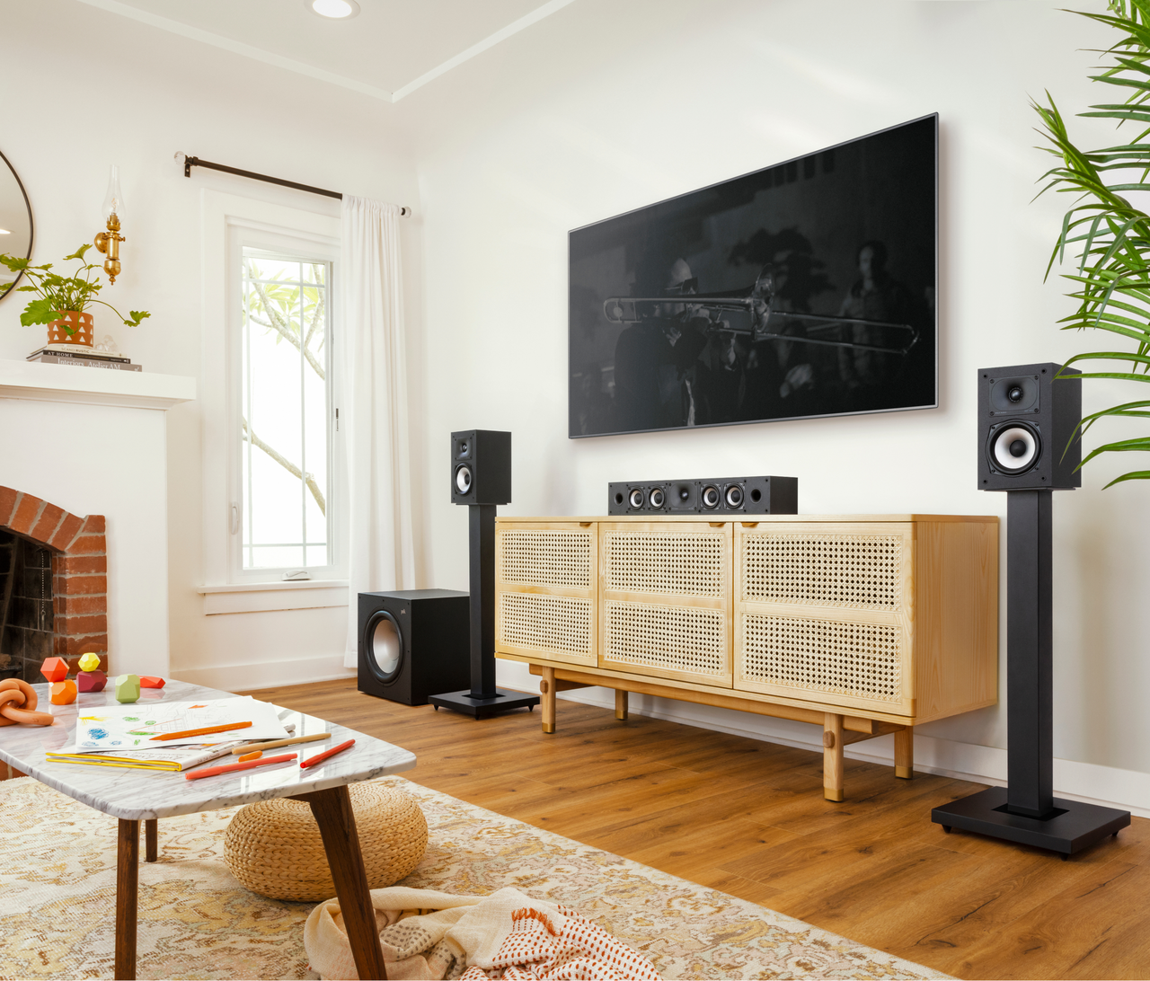 Polk Audio Monitor XT35. Altavoz Central 2 Vias