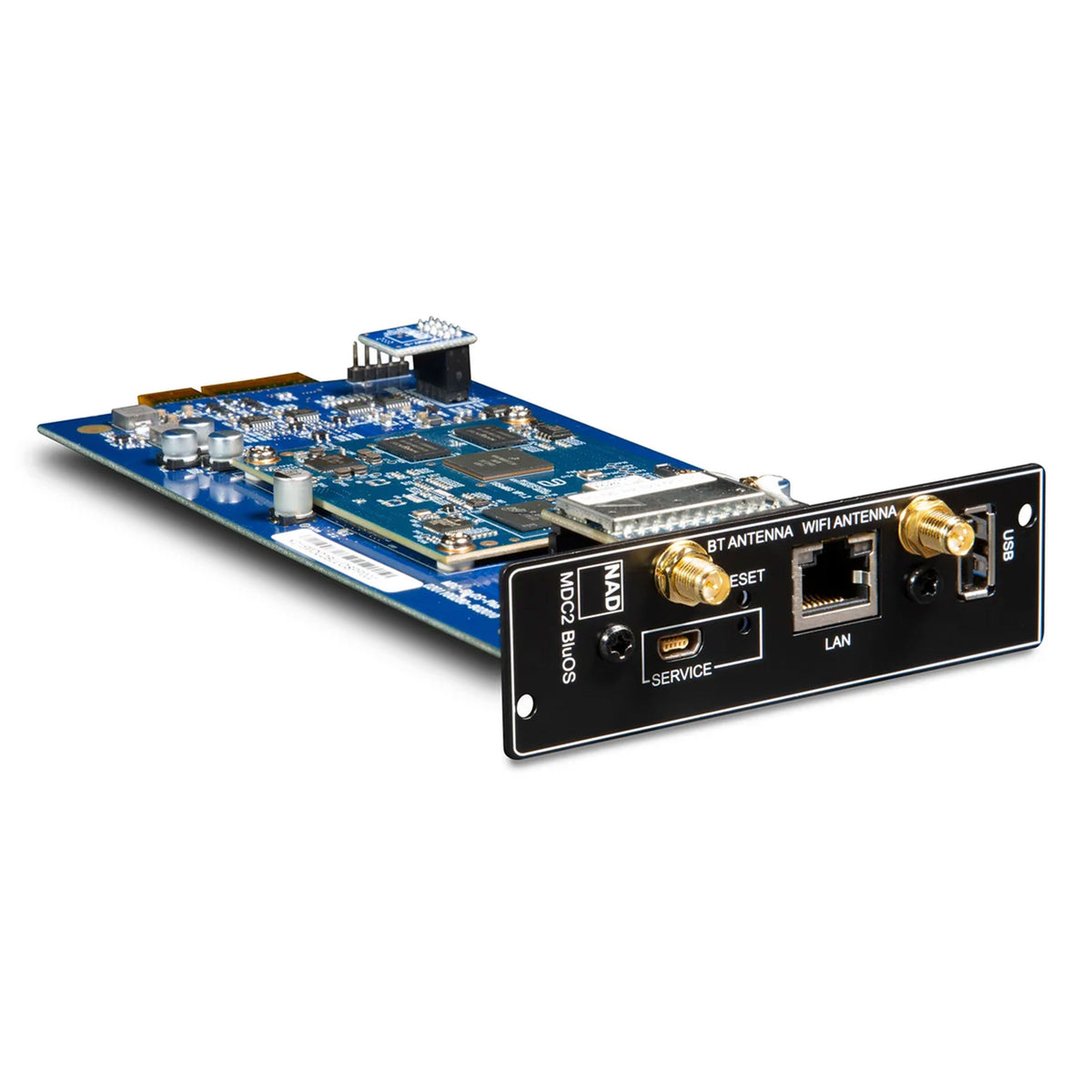 NAD MDC2 BluOS-D. Módulo de Expansión con Streaming BluOS, Dirac Live y Bluetooth aptX HD para Amplificadores NAD
