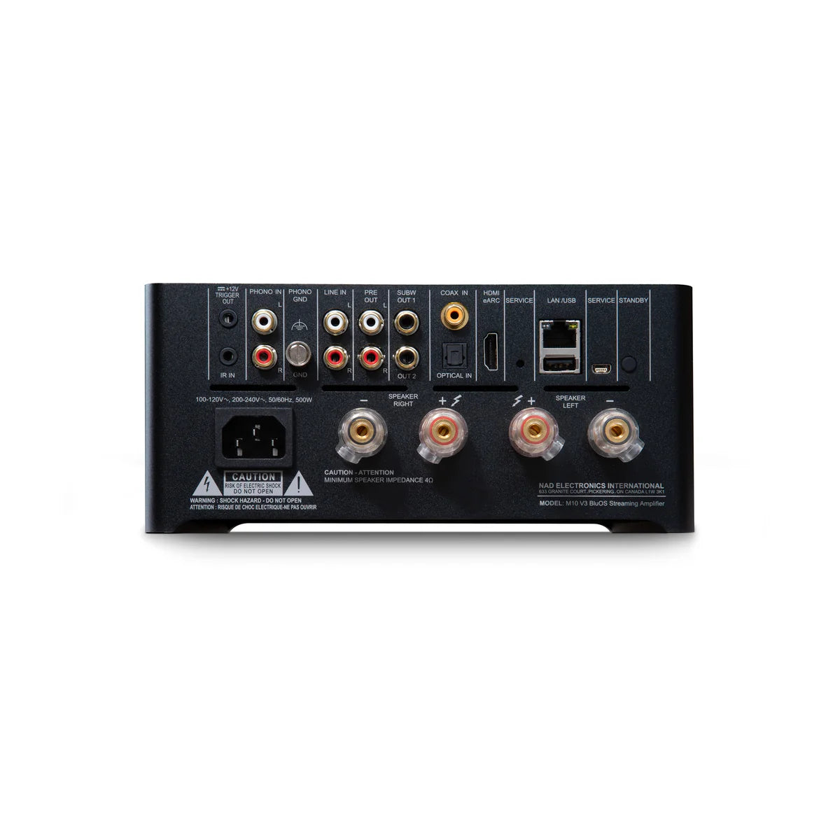 NAD M10 V3. Amplificador Integrado con Streaming 100 Watts x 2