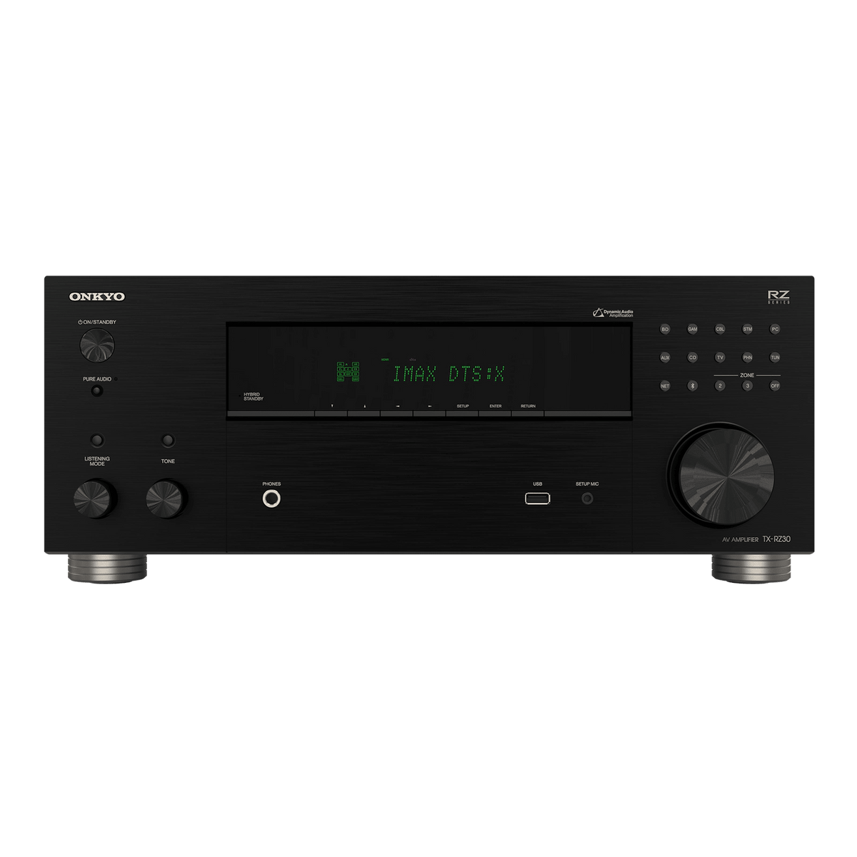 Onkyo TX-RZ30. Receptor AV 9.2 Canales 100W Class AB con Dirac Live, THX, HDMI 2.1 8K y ESS Sabre