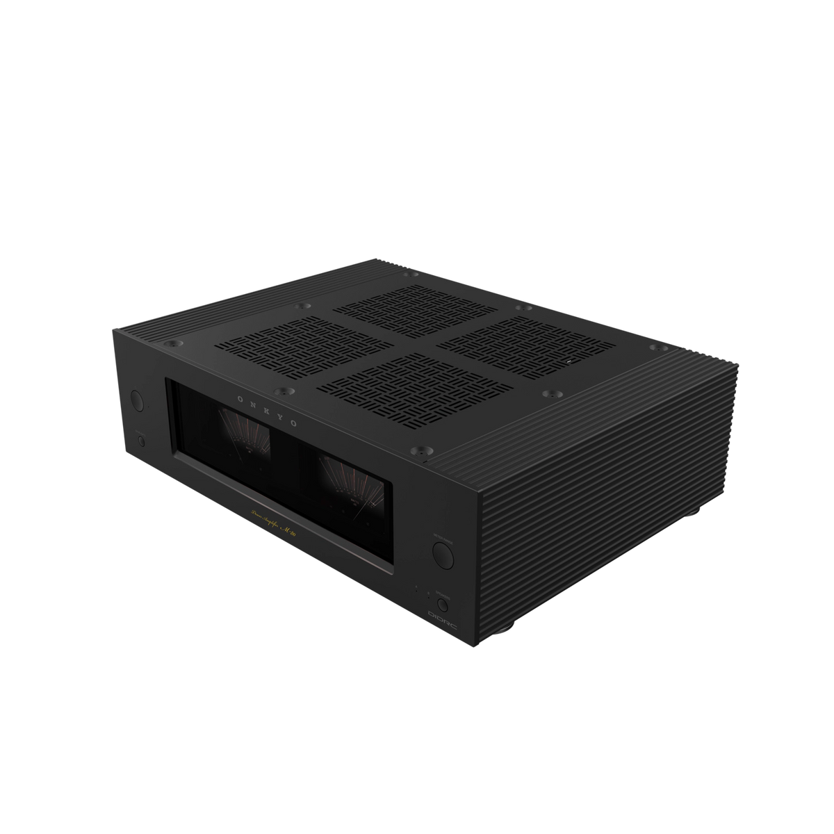 Onkyo Icon M-80. Amplificador Estéreo Class AB 130W con Entradas XLR/RCA, VU Meters y Circuitería DIDRC