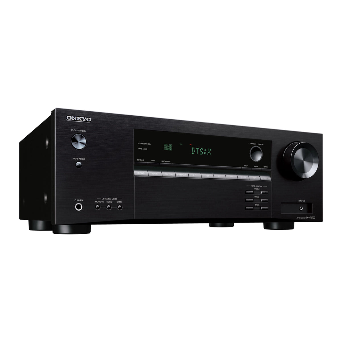 Onkyo TX-NR5100. Receptor AV 7.2 Canales 80W con AccuEQ, HDMI 2.1 8K, Dolby Atmos y DTS:X