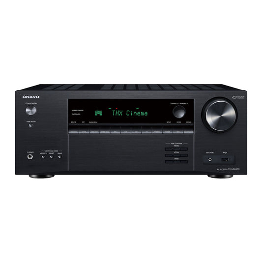 Onkyo TX-NR6100. Receptor AV 7.2 Canales 100W con THX Select, AccuEQ, HDMI 2.1 8K y Phono MM
