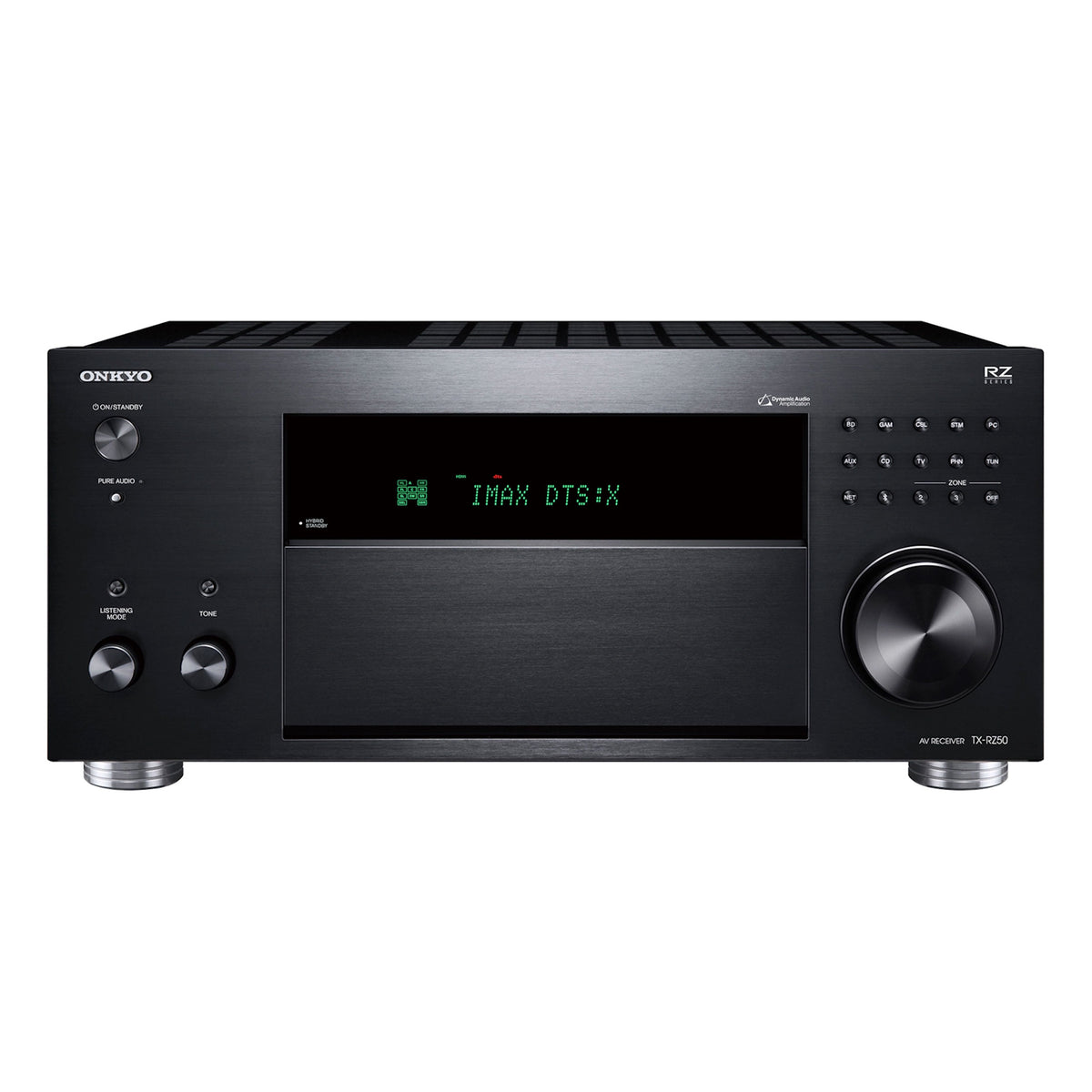 Onkyo TX-RZ50. Receptor AV 9.2 Canales 120W Class AB con Dirac Live, THX Select, HDMI 2.1 8K y Pre-outs 11.2
