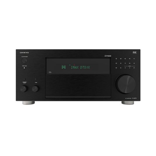 Onkyo TX-RZ70. Receptor AV 11.2 Canales 140W Class AB con Dirac Live, THX Select, HDMI 2.1 8K y ESS Sabre