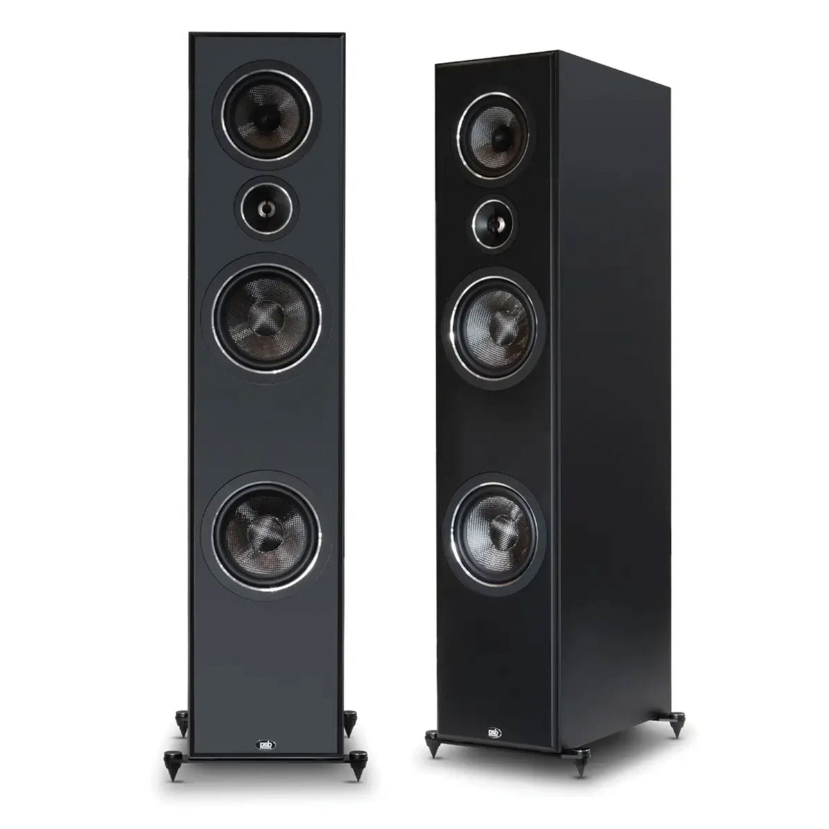 PSB Imagine T65. Bocinas de Torre 3 Vías con Tweeter Titanio 1", Midrange Fibra de Carbono 5.25" y Doble Woofer 6.5" (Par)