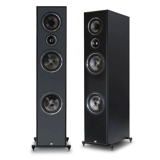 PSB Imagine T65. Bocinas de Torre 3 Vías con Tweeter Titanio 1", Midrange Fibra de Carbono 5.25" y Doble Woofer 6.5" (Par)
